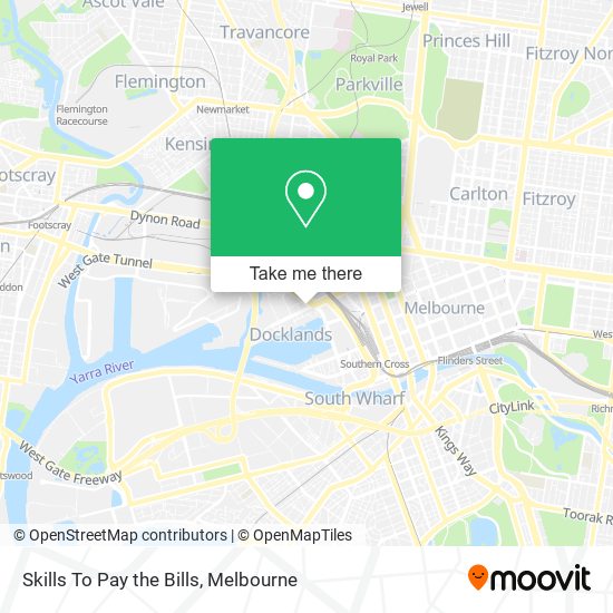Skills To Pay the Bills map