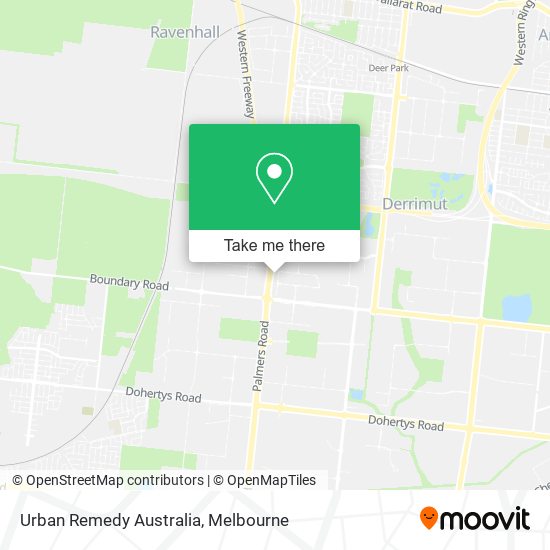 Urban Remedy Australia map