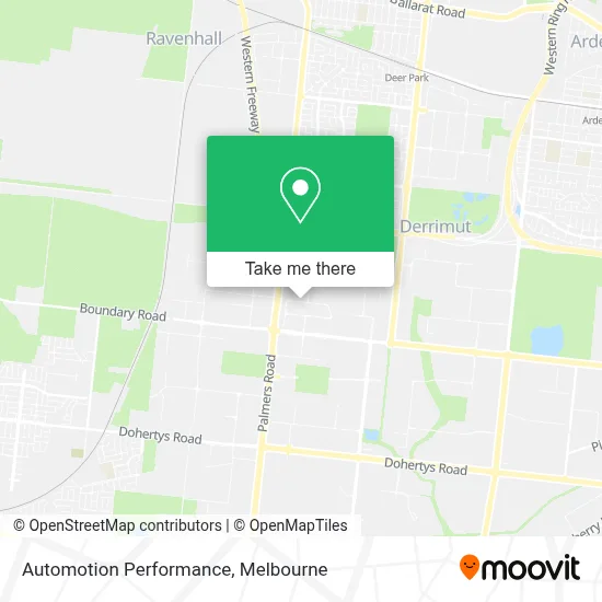 Automotion Performance map
