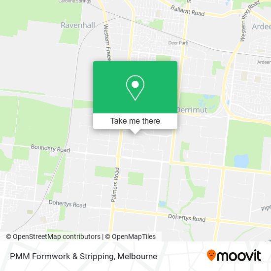 PMM Formwork & Stripping map