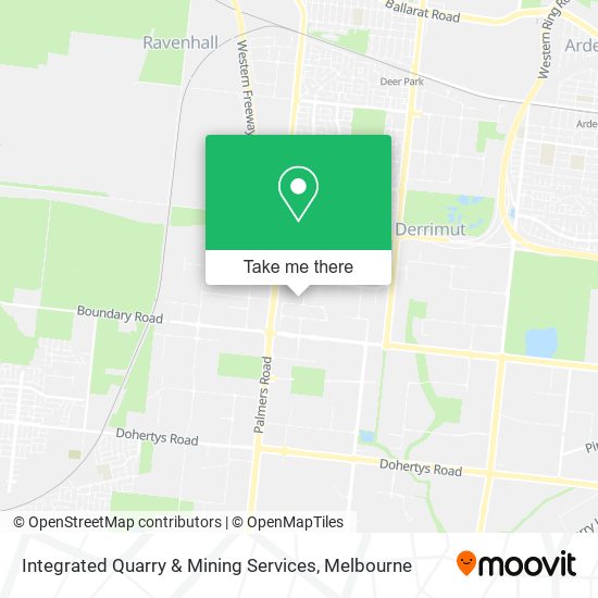Integrated Quarry & Mining Services map