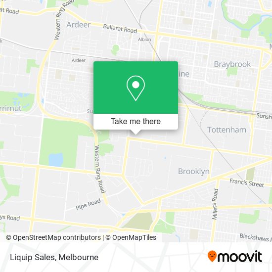 Liquip Sales map
