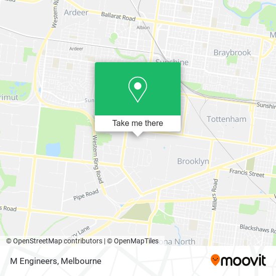 M Engineers map