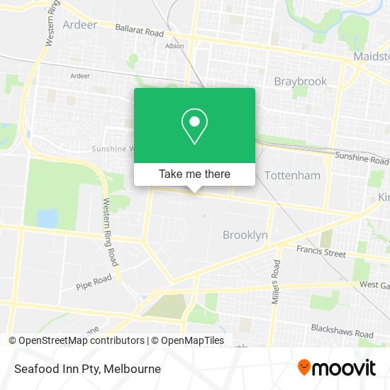 Seafood Inn Pty map