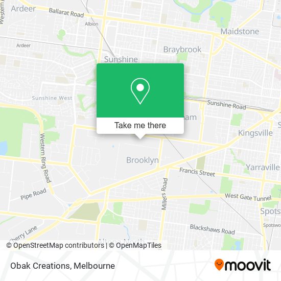 Obak Creations map