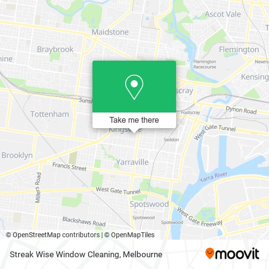 Streak Wise Window Cleaning map