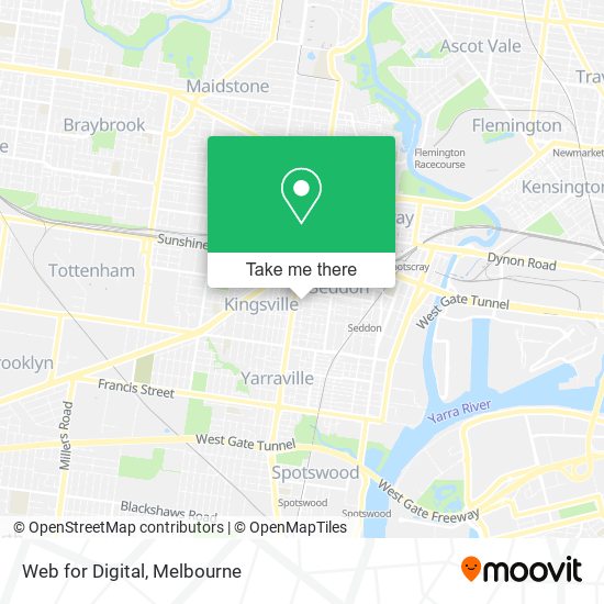 Web for Digital map