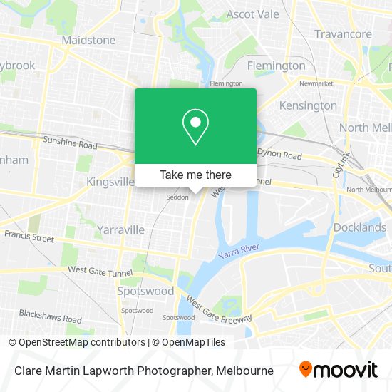 Clare Martin Lapworth Photographer map