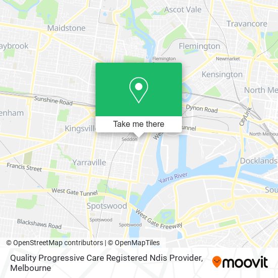 Quality Progressive Care Registered Ndis Provider map