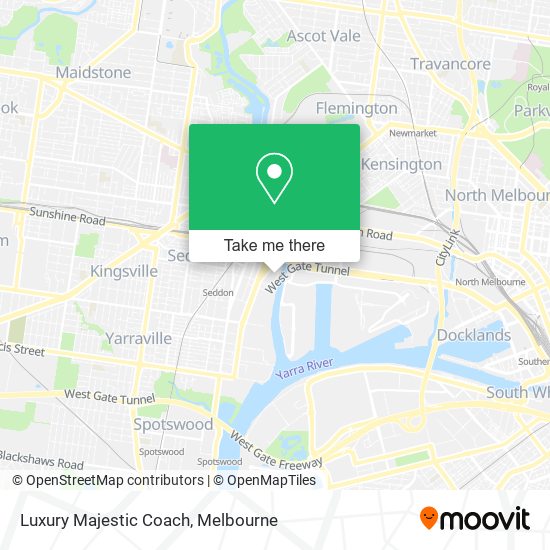 Luxury Majestic Coach map