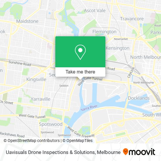 Uavisuals Drone Inspections & Solutions map