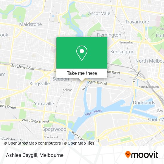 Ashlea Caygill map