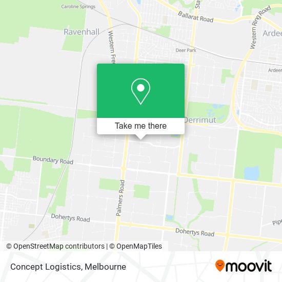 Concept Logistics map