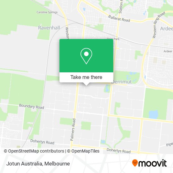 Jotun Australia map