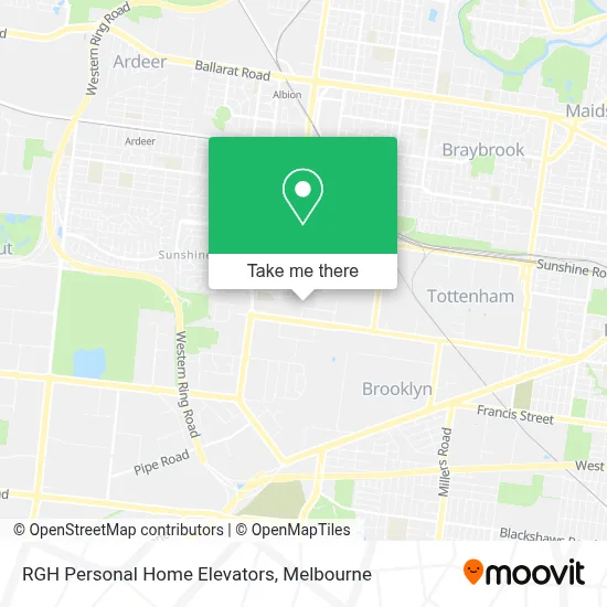 Mapa RGH Personal Home Elevators