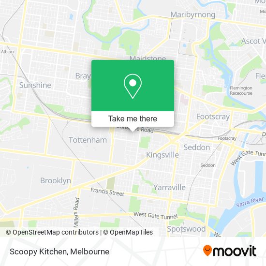 Scoopy Kitchen map