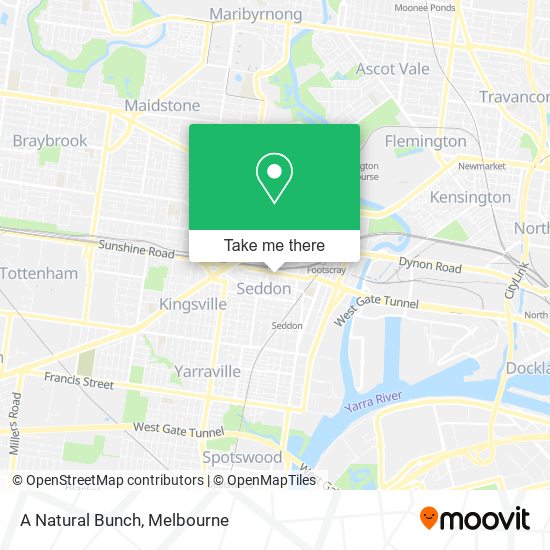 A Natural Bunch map