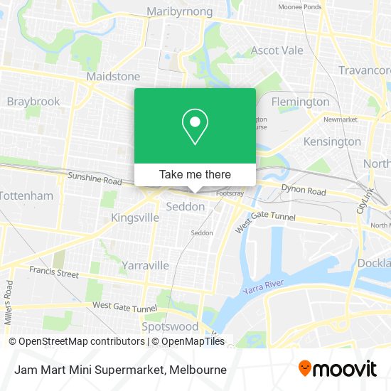 Jam Mart Mini Supermarket map