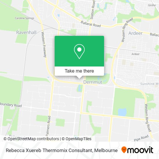 Rebecca Xuereb Thermomix Consultant map