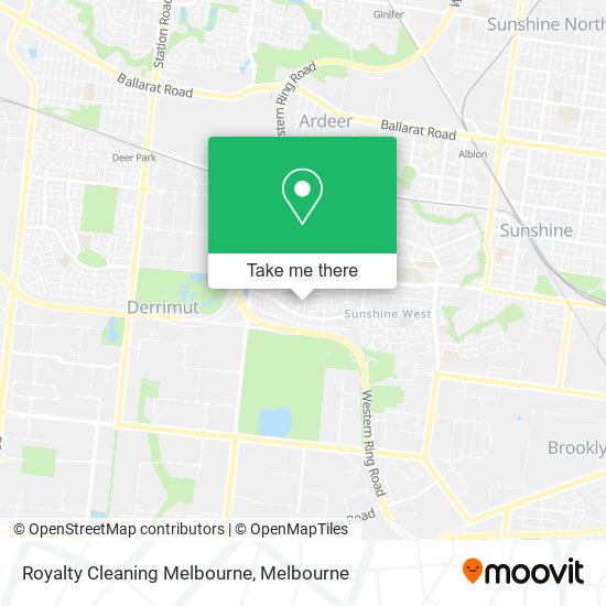 Mapa Royalty Cleaning Melbourne