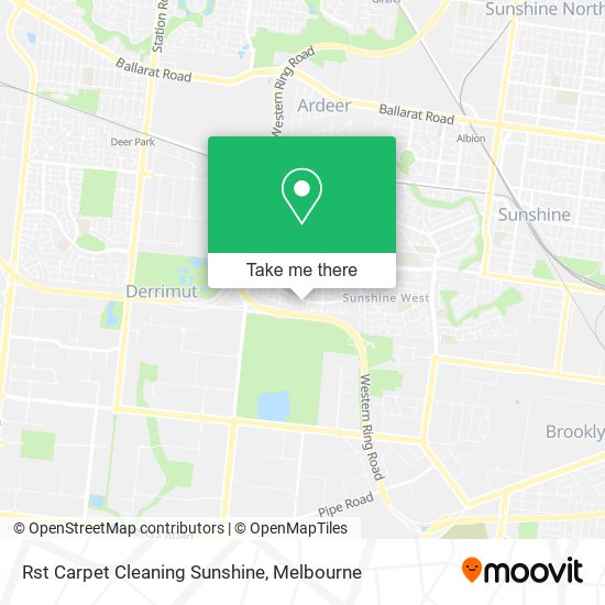 Mapa Rst Carpet Cleaning Sunshine