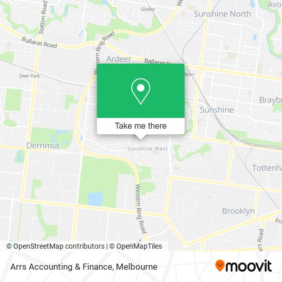 Arrs Accounting & Finance map