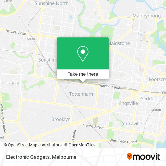 Electronic Gadgets map