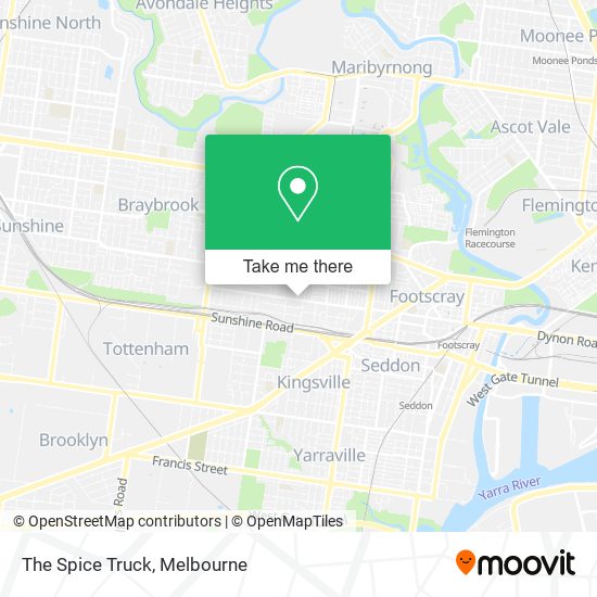The Spice Truck map