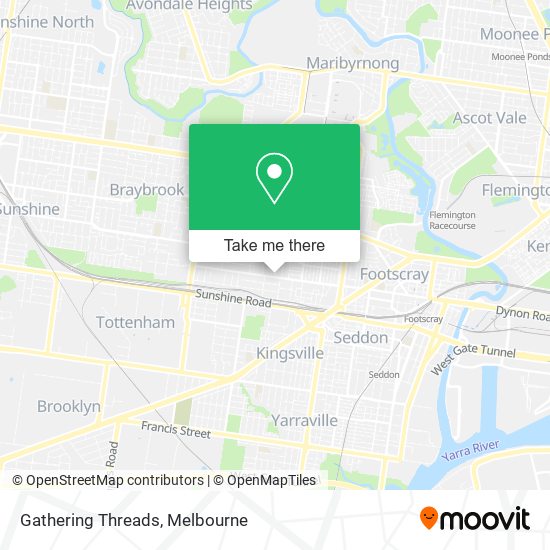 Gathering Threads map