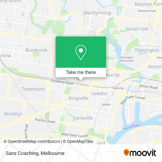 Sanz Coaching map