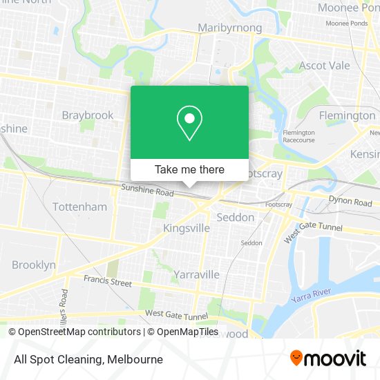 All Spot Cleaning map