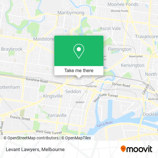 Levant Lawyers map