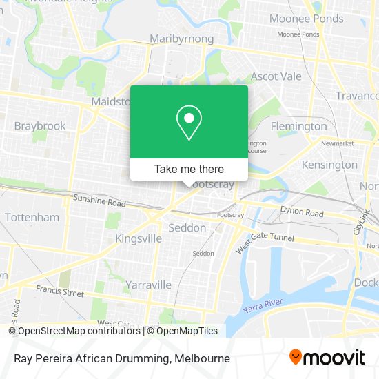 Ray Pereira African Drumming map