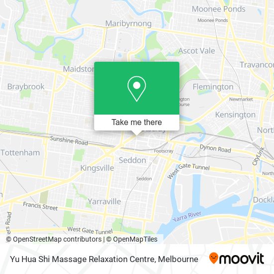 Yu Hua Shi Massage Relaxation Centre map