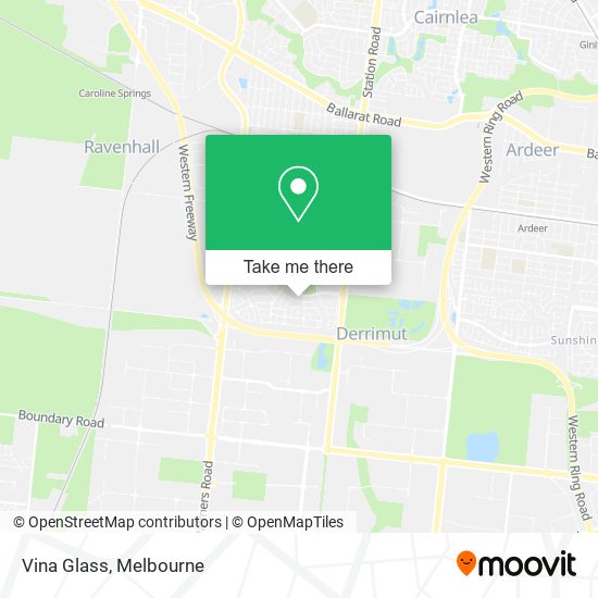 Vina Glass map