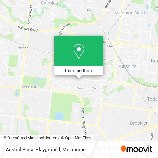 Austral Place Playground map