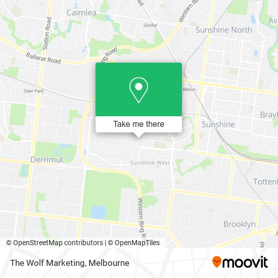 The Wolf Marketing map