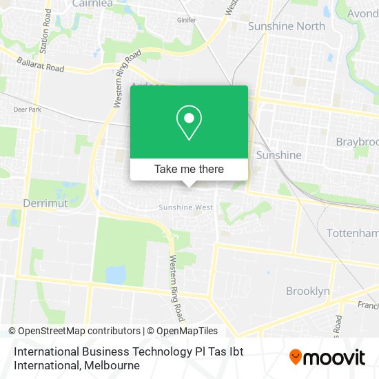 International Business Technology Pl Tas Ibt International map