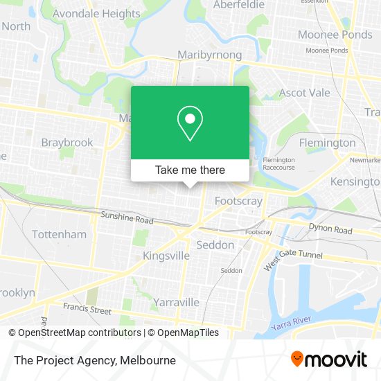 The Project Agency map