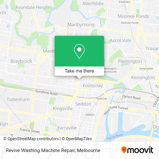 Mapa Revive Washing Machine Repair