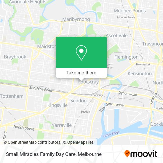 Small Miracles Family Day Care map