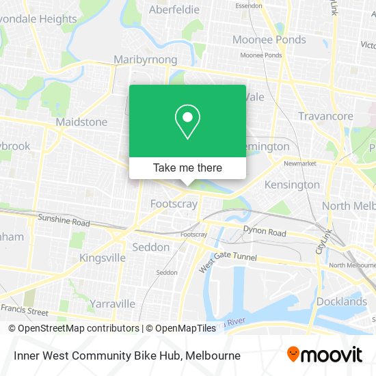 Mapa Inner West Community Bike Hub