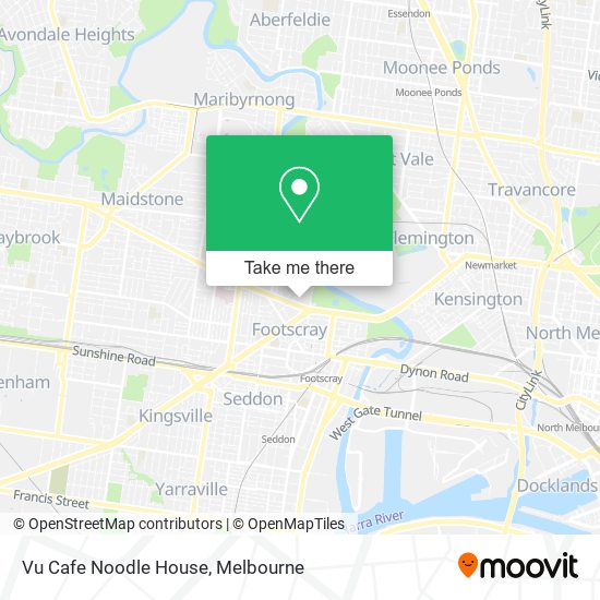 Vu Cafe Noodle House map