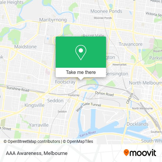 AAA Awareness map