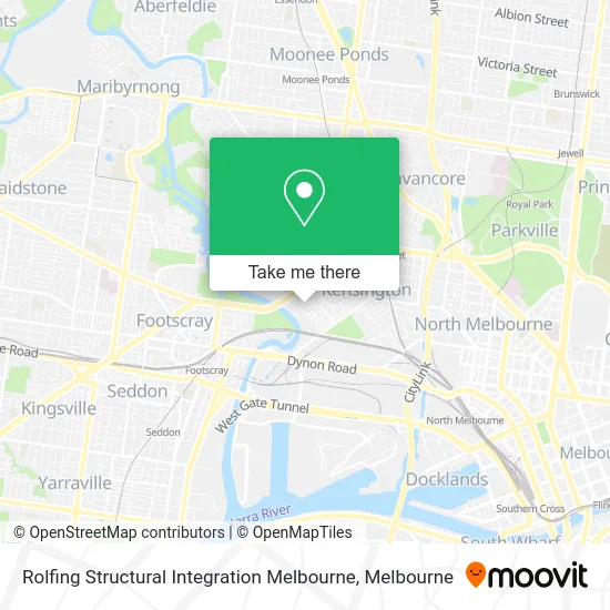 Rolfing Structural Integration Melbourne map