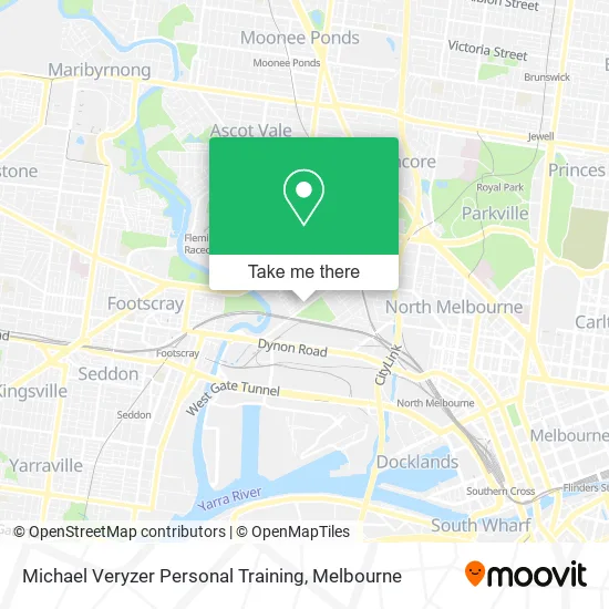 Michael Veryzer Personal Training map