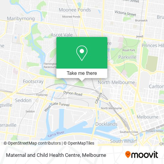 Maternal and Child Health Centre map