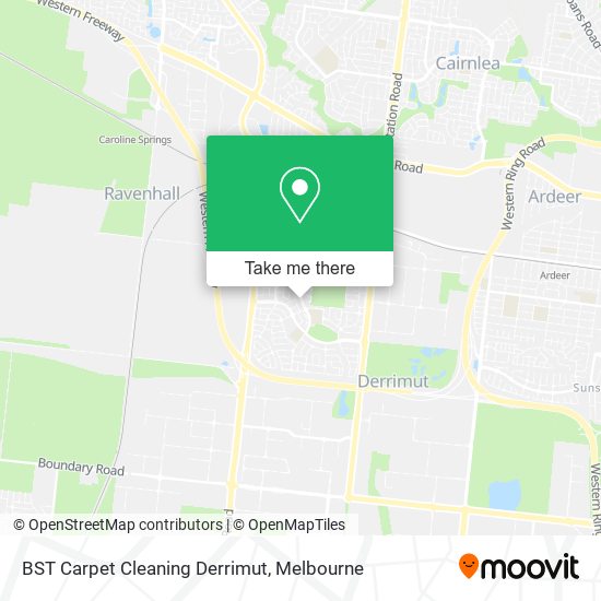 Mapa BST Carpet Cleaning Derrimut