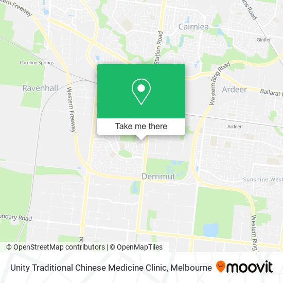 Unity Traditional Chinese Medicine Clinic map