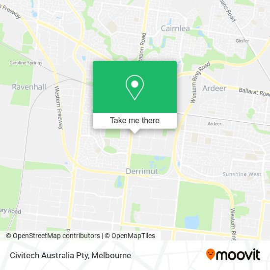 Civitech Australia Pty map